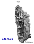 Крышка корпуса вариатора задняя RE0F10A / JF011E / F1CJ (CVT) Rear Cov 321759B-UD (CASE COVERS AND PARTS)