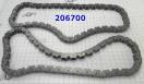 Цепи приводные, (Chain) 4T65E, (в упаковке 2 ШТУКИ) (Высота: 13.00 мм, 206700 (CHAINS AND PARTS)