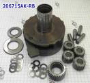 Ремкомплект дифференциала, 4T65E VOLVO солнце 34T, сат. 22T 1999-up (т 206715AK-RB (DIFFERENTIALS AND PARTS)