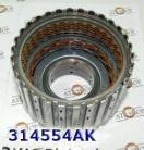 Барабан сцепления Форвард, Forward Clutch Drum, RE4F03A, в сборе, стал 314554AK-UD (DRUMS)