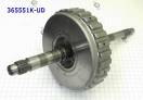 Барабан сцепления Андердрайв/Underdrive Clutch Drum, с входным валом в 365551K-UD (DRUMS)