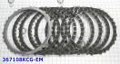 Комплект дисков пакета 3-5-reverse (Фрикционы с внутренним зубом на 36 367108KCG-EM (FR/ST MODULES) 45425-26700