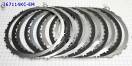 Комплект дисков пакета Low Reverse, A6GF1 / A6GF2, фрикционы [36Tx168. 367114KC-EM (FR/ST MODULES) 45641-26000, 45641-26...