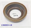 Комплект фрикционных дисков, TR60SN / 09D Touareg, Phaeton 2003-Up 136003-LN (FRICTION MODULES)