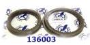 Комплект фрикционных дисков, TR60SN / 09D Touareg, Phaeton 2003-Up 136003-AL (FRICTION MODULES)
