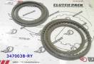 Комплект фрикционных дисков UB80E / F 8 speed, состав:  "C1" (Forward 347003B-RY (FRICTION MODULES)