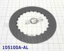 Фрикционный Диск "3-4" K-3 [22Tx1,6x103] 01M / 01N / 01P / AD4 / AD8 1 105100A-AL (FRICTIONS) 095-323-941C#