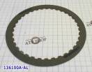 Фрикционный Диск "K-3" [36Tx2,0x170] TR60SN / 09D 2003-Up 136100A-AL (FRICTIONS)