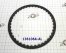 Фрикционный Диск "K-1" [40Tx2,0x165] TR60SN / 09D 2003-Up 136106A-AL (FRICTIONS)