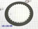 Фрикционный Диск "E" [30Tx1,6x124] ZF6HP19 (взаимозаменяемы с 181100A) 181100-EM (FRICTIONS) 1071-271-033 (OEM)