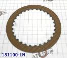 Фрикционный Диск "E" [30Tx1,6x124] ZF6HP19 (взаимозаменяемы с 181100A) 181100-LN (FRICTIONS) 1071-271-033 (OEM)