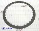 Фрикционный Диск Intermediate / 2nd (C) & Direct (B) [30Tx2,2x187] 6HP 182106-EM (FRICTIONS) 1068-277-002 (OEM)