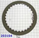 Фрикционный Диск "2nd" [30Tx2,5x133] 4L30E TH180 HEG 1969-Up 203104-AL (FRICTIONS) 5258025