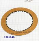 Фрикционный Диск "2nd" [38Tx1,52x130] 4T60 / 60E HP 1983-Up 206104B-AH (FRICTIONS)