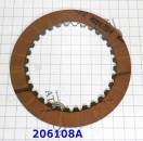 Фрикционный Диск Forward Input [32Tx1,65x118] 4T60E / 65E 8 / 22 / 199 206108A (FRICTIONS) 24202333