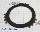 Фрикционный Диск "3rd" [12Tx1,95x86] 4T65E наружные зубья 2001-Up 206126AE-BW (FRICTIONS) 24216288