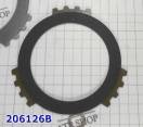 Фрикционный Диск "3rd" [12Tx2.2x86] 4T60 наружные зубья 1983-88 206126B-RY (FRICTIONS)