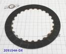 Фрикционный Диск Intermediate [24Tx1,6x135-OD] 5L40E односторонний с в 209104A-DX (FRICTIONS) 96024639