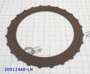 Фрикционный Диск Intermediate [24Tx1,6x104.7 / 141] 5L40E односторонни 209124AE-LN (FRICTIONS) 96024642