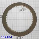 Фрикционный Диск B3 (2nd Brake) [46Тх1,85х151 / 191.5] AB60F 332104-LN (FRICTIONS) 35056-60040