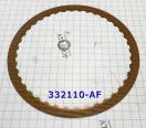 Фрикционный Диск "3-5" Reverse (Rear) C3 [40Тх1.55х158.6 / 179.3] AB60 332110-AF (FRICTIONS) 35677-60040