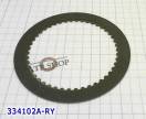 Фрикционный Диск Forward, Direct & Overdrive / Direct  [46Tx2,1x127] A 334102A-RY (FRICTIONS)