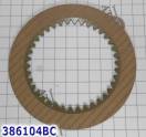 Фрикционный Диск [38Tx1,9x82x110] A4RA / AK / B46A / B4RA / BDRA / BMX 386104BC-EM (FRICTIONS) 22544-P24-A01, 22544-PC9-...