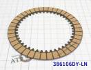 Фрикционный Диск [44Tx1.95x91x116] B6VA / BAXA / HONDA / M6HA / MAXA / 386106DY-LN (FRICTIONS)