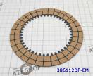 Фрикционный Диск [44Tx1,95x128x93] B7TA, B7VA, B7WA, B7YA, BDGA, BGHA, 386112DF-EM (FRICTIONS) 22644-P7T-003
