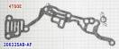 Прокладка плиты управления верхняя 4T60E (ДЮРАПРЕН) Upper Channel Plat 206325AB-AF (GASKETS)