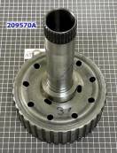 Ступица на 36 пазов под фрикционы Overdrive, вал имеет 31 шлиц, 5L40E 209570A-UD (HUBS)