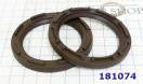 Сальник выходного вала ZF6HP19 /  6HP21A двойной [64,2 / 63,2x48x15] 2 181074-EM (METAL CLAD SEALS)