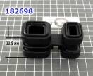 Уплотнение пластиковое высокое (прямоугольные "очки")  ZF6HP19A / 6HP2 182698-EM (METAL CLAD SEALS) 0501-216-013 (OEM)