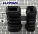 Уплотнение пластиковое высокое ZF6HP19A / 6HP26 / 28 / 32 (прямоугольн 182698AB-EM (METAL CLAD SEALS) 0501-212-402 (OEM)...