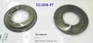 Комплект (2 шт) обрезиненных поршней JF011E Piston Kit ( forward, reta 321008-PT (PISTONS AND RETAINERS)