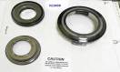 Комплект (3 шт) обрезиненных поршней JF011E / RE0F10A / F1CJA Piston K 321008-PR (PISTONS AND RETAINERS)
