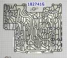 Пластина Сепараторная Клапанной Плиты, ZF6HP19 / 21 / 26 / 28 / 32 Ном 182741G-SX (PLATES)