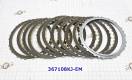 Комплект дисков пакета 3-5-Reverse A6MF2H 367108KJ-EM (POWER PACKS) 45425-3D000