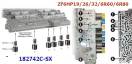 Комплект (7шт.) поршней аккумулятора, ZF6HP19 / 6HP26 / 6HP32 / 6R60 / 182742C-SX (REGULATORS AND ACCUMULATORS)