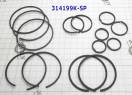 Комплект (14 шт) компрессионных тефлоновых колец RE4F03A / V, RE4F03B, 314199K-SP (SEALING RINGS)