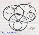 Комплект (12 шт) компрессионных тефлоновых колец RE0F06A (без 2шт самы 321199AAK-TK (SEALING RINGS)