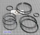 Комплект (9 шт) компрессионных колец U140 / U150 / U240 / U250 тефлон+ 340199K-AT (SEALING RINGS)