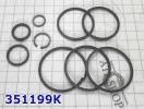 Комплект компрессионных тефлоновых колец (9шт) AW55-50SN / 51SN/(AF23 351199K-TK (SEALING RINGS)
