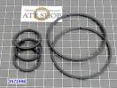 Комплект (5шт) компрессионных тефлоновых колец AC60E тефлоны с 3D-замк 357199K-AT (SEALING RINGS)