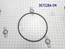 Кольцо уплотнительное резиновое поршня Underdrive, малое, подбор по ви 367328A-EM (SEALING RINGS) 45612-3B001