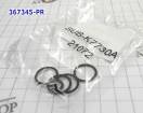 Набор уплотнений для соленоидов A6GF1 / A6LF1 / A6LF2 / A6LF3 / A6MF1 367345-PR (SEALING RINGS)