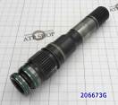 Shaft 4T65E Turbine (159 mm Long) 1994-Up () 206673G-UD (SHAFTS) 24208853