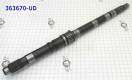 Вал входной, (Input Shaft) F4A51 1998-up длина 385мм, 17 шлицов 363670-UD (SHAFTS)