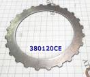 Стальной диск [24Tx2x93,5x126.4] B90A / A6VA / GNLA / AOYA / APX4 / B7 380120CE (STEELS) 22643-R00-003, 22643RCL003, 226...