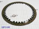 Фрикционный Диск "B" [38T / 40Tx2.1x210] ZF8HP90 / ZF8HP90A 187110C-EM (FRICTIONS) 0501-329-163, 0501-330-442